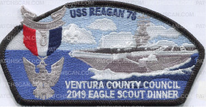 Patch Scan of USS REAGAN 76 VENTURA COUNTY COUNCIL CSP