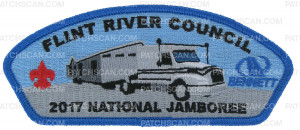 Patch Scan of 2017 NSJ - Tractor Trailer - Blue Border