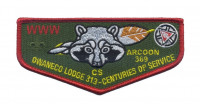 Arcoon 369 Flap (NOAC 2015) Connecticut Yankee Council #72
