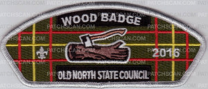 Patch Scan of Wood Badge CSP-ONSC