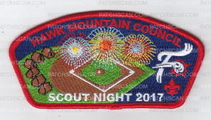 Patch Scan of HMC Scout Night 2017