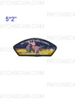 Patch Scan of SHAC 2023 NSJ "Bull riding" Ghosted CSP