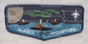 Patch Scan of ALASKA TOGETHER - MIDNIGHT SUN COUNCIL 2014 (NAVY) REVISED