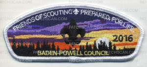 Patch Scan of Friends of Scouting - White Border