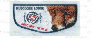 Patch Scan of Muscogee Lodge Trader Flap