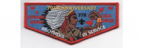 70th Anniversary Lodge Flap Red Border (PO 87470) Yucca Council #573