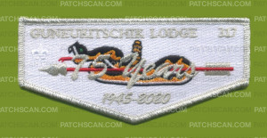 Patch Scan of Guneukitschik Lodge 317 Flap 
