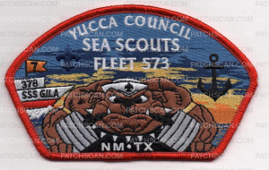 Patch Scan of Sea Scouts CSP (PO 87374)
