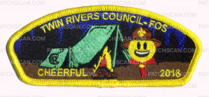 Patch Scan of Twin Rivers Council - FOS - Cheerful 2018