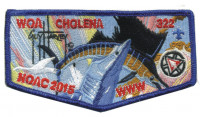 Woa Cholena NOAC flap (34375) Mobile Area Council #4