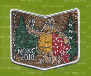 Patch Scan of WITHLACOOCHEE LODGE NOAC 2018 BOTTOM PIECE 