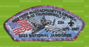 Patch Scan of 2023 NSJ Western Mass A-10 Thunderbolt II (Variegated)