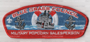 Patch Scan of MILITARY SALESPERSON BGC