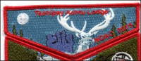 Tschipey Actu Lodge NOAC 2015-Deer and Castle Flap  Seneca Waterways Council