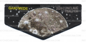 Patch Scan of Tsali 134 Earth's Ganymede Flap
