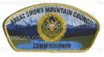 Patch Scan of GSMC Commissioner all gold symbol CSP