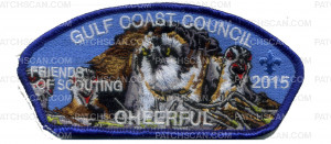 Patch Scan of Gulf Coast Friends of Scouting (85098)