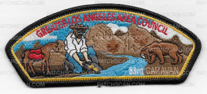 Patch Scan of Great Los Angeles Area Council- CSP 83rd Caravan