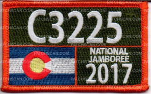 Patch Scan of Denver Area Council Staff National Jamboree 2017