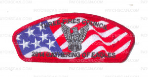 Patch Scan of K123757 - GATHERING OF EAGLES CSP (RED)