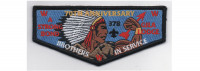 70th Anniversary Flap Black Border (PO 87470) Yucca Council #573