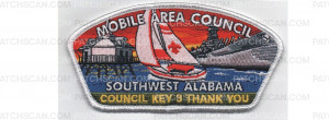 Patch Scan of Council Key 3 Thank You (PO 86599)