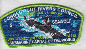 Patch Scan of CRC National Jamboree 2017 Connecticut #5