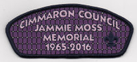 JAMMIE MOSS MEMORIAL CSP Cimarron Valley Council #473