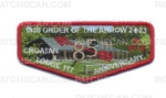 Patch Scan of 85th Anniversary of Croatan Lodge Flap