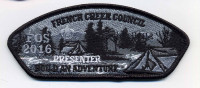 FOS 2016 BUILD AN ADVENTURE-GRAY-PRESENTER French Creek Council #532