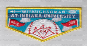 Patch Scan of Witauchsoman NOAC 2018 Flap Yellow