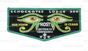 Patch Scan of ECHOCKOTEE LODGE 200 FLAP (SECTION S4-CONFERENCE) TEAL 