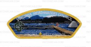 Patch Scan of Virginia Headwaters Council Bear CSP (Bronze Metallic) 