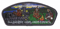 Rendevous V - Gray Border Allegheny Highlands Council #382