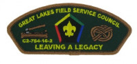 leaving a legacy- brown border Great Lakes Field Service Council