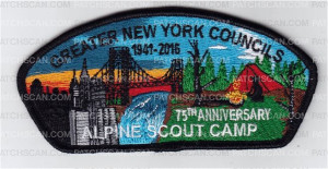 Patch Scan of GNYC CSP Alpine 75th 