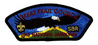 TB 211280a Yellow GTC Jambo CSP Eagle 2013 Great Trail Council #433