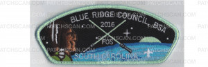 Patch Scan of Blue Ridge Council FOS CSP 2016