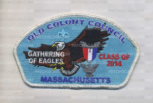 Patch Scan of Old Colony Council- Gathering of Eagles- Class of 2014