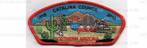 Patch Scan of 100th Anniversary CSP 1919-2019 (PO 88526)