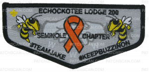 Patch Scan of North Florida Council - Echockotee Lodge 200 Flap