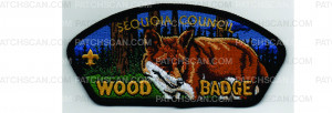 Patch Scan of Wood Badge CSP Fox (PO 101582)