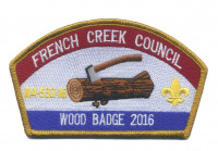 Wood Badge 2016 FCC French Creek Council #532