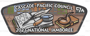 Patch Scan of P24900E 2023 National Jamboree Set