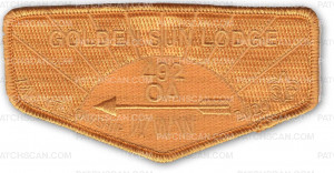 Patch Scan of P24605C 2020 Golden Sun Lodge Activity Patches