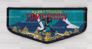 Patch Scan of A Leap Toward Tomorrow E9 2022 Conclave Flap