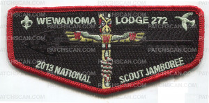 Patch Scan of 29662K - National Jamboree 2013 Set 
