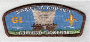 Patch Scan of X166482A GARLAND PIONEERS (csp)