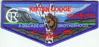Kittan Lodge Flap Twin Rivers Council #364