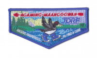 K124268 - WATER & WOODS FS COUNCIL - RAISING AWARENESS TO FIND A CURE AGAMING MAANGOGWAN (BLUE) Water Woods Council #782